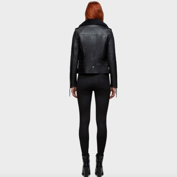 SOLD: RUDSAK MYTHOS WOMEN'S BIKER LEATHER JACKET NWOT - Picture 8 of 10